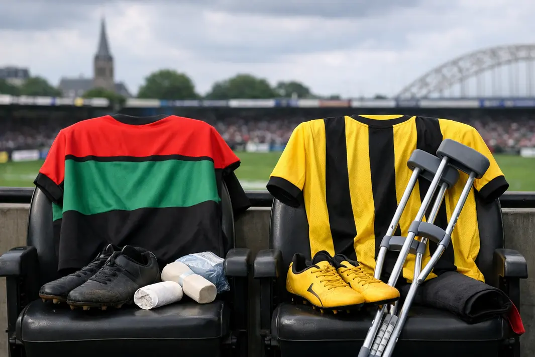 Belangrijke afwezigen bij NEC en Vitesse in laatste competitiewedstrijd