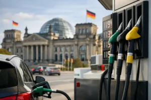 Duits parlement keurt verlaging brandstofbelasting goed, tanken wordt goedkoper