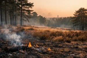 Hoogste alarmniveau voor natuurbrandgevaar in Gelderland