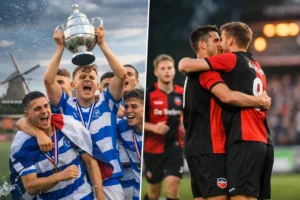 Jong De Graafschap wint bekerfinale terwijl De Treffers de koppositie verstevigt