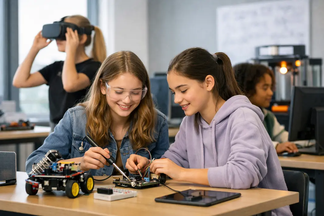 Meer meiden interesseren voor techniek en IT tijdens speciale themadag