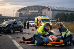Persoon raakt gewond bij verkeersongeval in de buurt van GelreDome