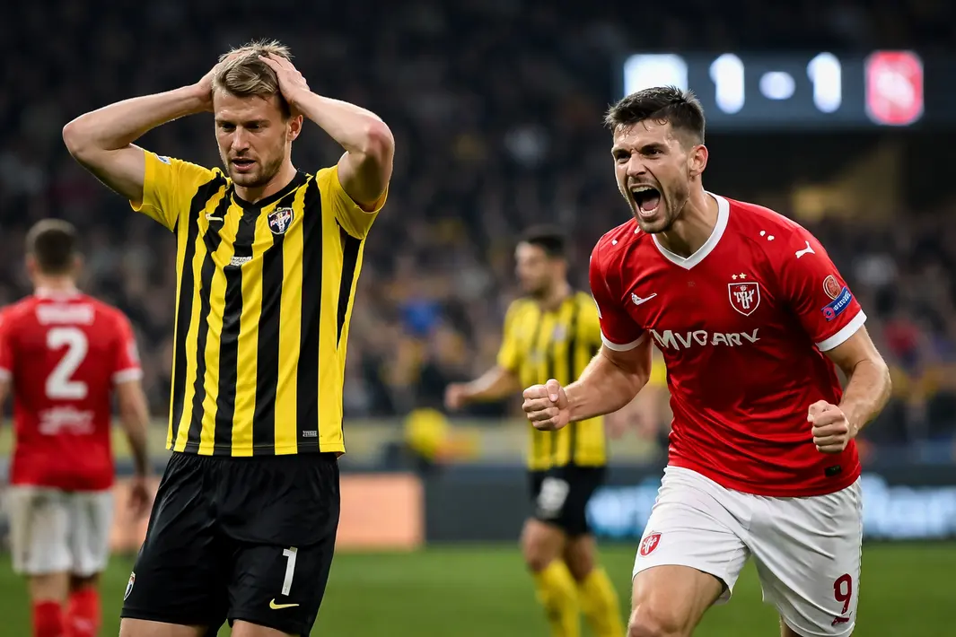 Vitesse blijft steken op gelijkspel tegen MVV in belangrijke wedstrijd