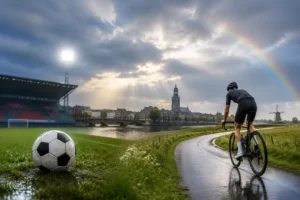 Belangrijke voetbalwedstrijd voor NEC en rentree van wielrenner De Kleijn