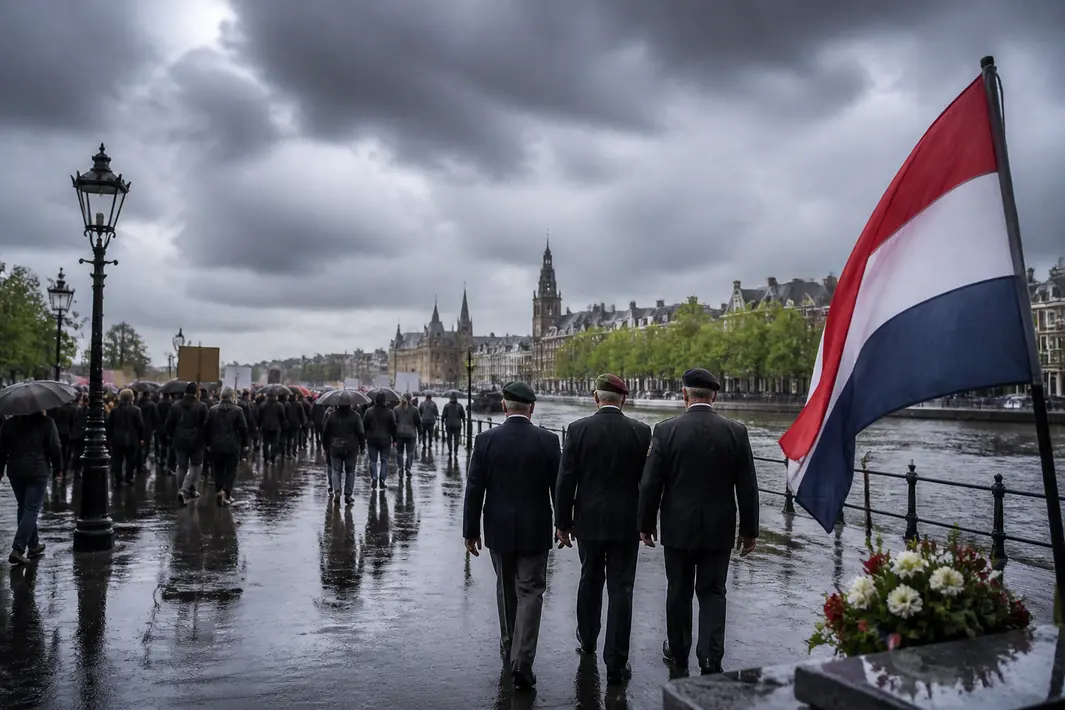 Bevrijdingsdag 5 mei: nat weer, protesten en aanwezigheid veteranen