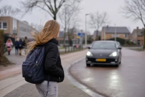 Man betrapt op ongepast gedrag tijdens autorit langs schoolgaande meisjes