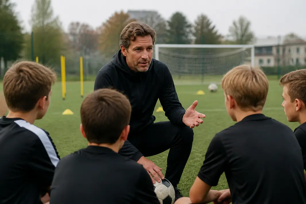 Voormalig profvoetballer start spitsentraining voor jonge talenten
