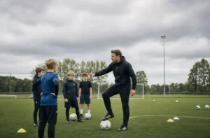 Voormalig profvoetballer start spitsentraining voor jonge talenten