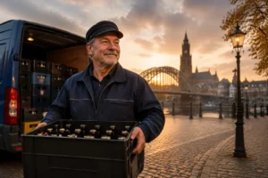 Arnhemse bierbezorger Rinus stopt na meer dan vier decennia
