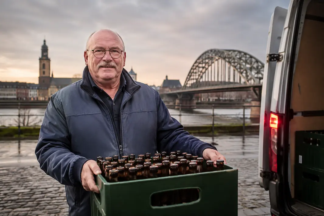 Bierbezorger Rinus uit Arnhem stopt na meer dan 40 jaar werken