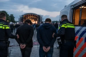 Twee mannen opgepakt bij concert in Arnhem vanwege ordeverstoring