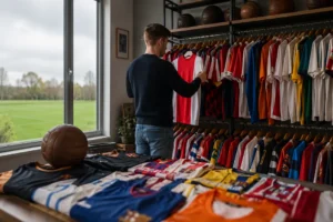 Passie voor voetbalshirts groeit uit tot bijzondere verzameling