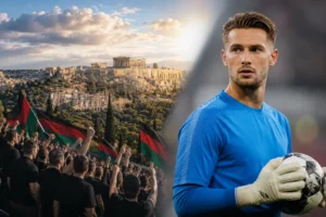 Veel NEC-supporters in uitvak Athene en mogelijke transfer van Jurjus naar Volendam